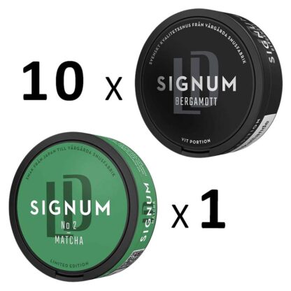 LD Signum 10 Bergamott & 1 Matcha 11-mixpack