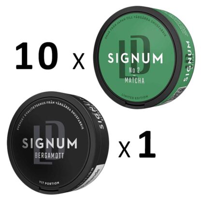 LD Signum 10 Matcha & 1 Bergamott 11-mixpack