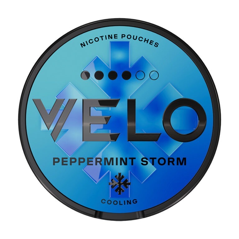 VELO Peppermint Storm Extra Strong Slim Top