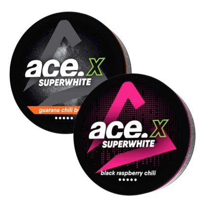 ACE Mix 2 pack ACE X Guarana Chili Boost + ACE X Black Raspberry Chili