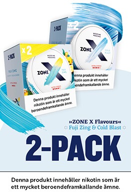 ZONE X Fuji Zing Banner 2 pack