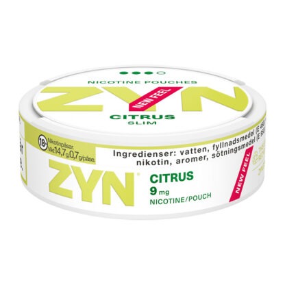 ZYN Citrus Stark Slim ny design 2024 3
