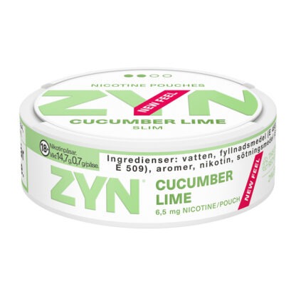 ZYN Cucumber Lime Slim ny design 2024 2