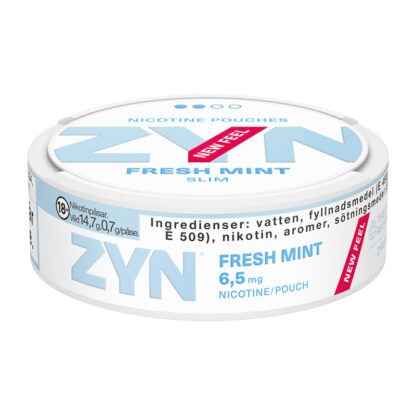 ZYN Fresh Mint Slim ny design 2024 3