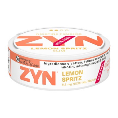ZYN Lemon Spritz Slim ny design 2024 3
