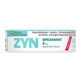 ZYN Spearmint Slim Strong - Fri frakt - Snabb frakt - Minprilla.se