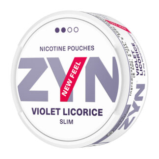 ZYN Violet Licorice Slim tillfällig design