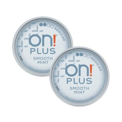 on plus Smooth Mint 6 mg 2 pack