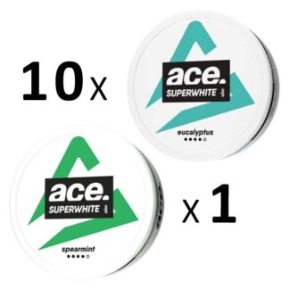 ACE X Mix pack 10 st Eucalyptus 1 st Spearmint