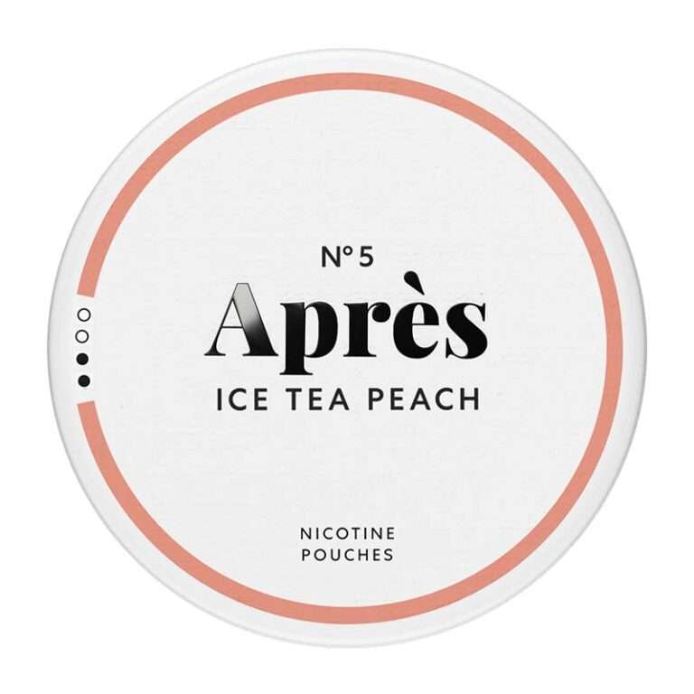 Apres Ice Tea Peach front