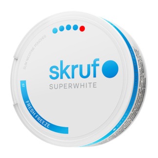 skruf SUPERWHITE Fresh Freeze Ultra Strong