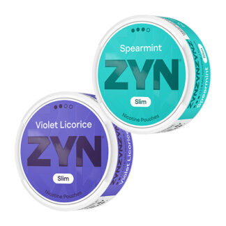 ZYN Slim Mix 2 pack Violet Licorice och Spearmint