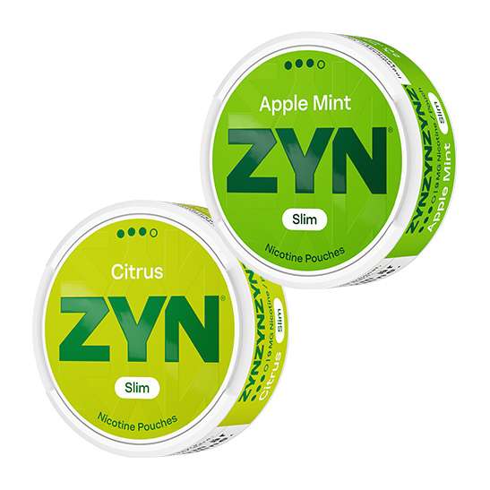 ZYN Slim Mix 2 pack Citrus och Apple Mint