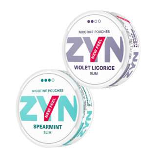 ZYN Slim Mix 2p Viol S2 & Spearmint