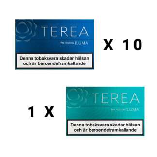 TEREA Mix 11 pack 10 Blue och 1 Turquoise