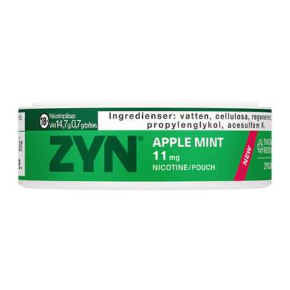 ZYN Slim Apple Mint Extra Strong Sida