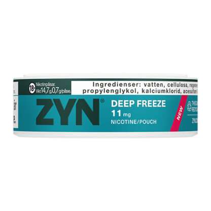 ZYN Slim Deep Freeze Extra Strong Sida