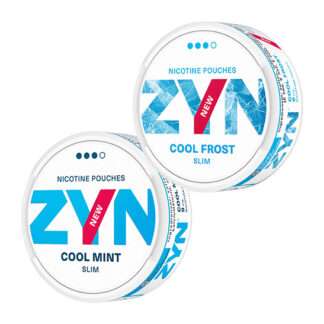 ZYN Slim Strong Mix 2 pack Cool Frost och Cool Mint