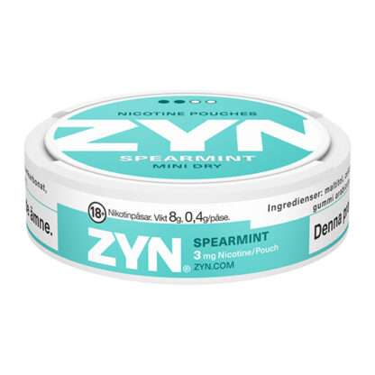 ZYN Spearmint Mini Dry Normal 3