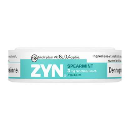 ZYN Spearmint Mini Dry Normal 4