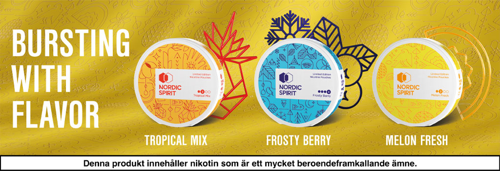 Nordic Spirit Bursting With Flavor Top Banner