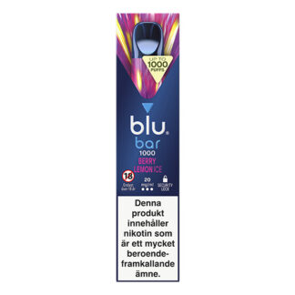 Blu Bar 1000 Berry Lemon Ice 20mg