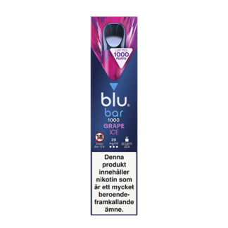 Blu Bar 1000 Grape Ice 20mg