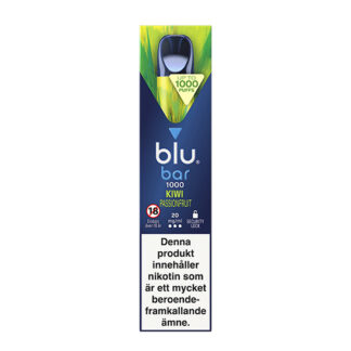 Blu Bar 1000 Kiwi Passionfruit 20mg