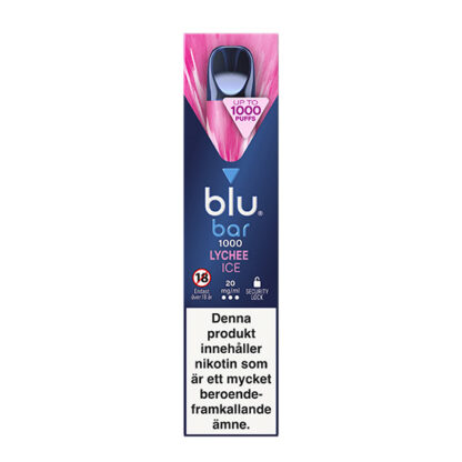 Blu Bar 1000 Lychee Ice 20mg