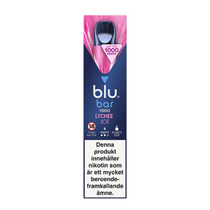 Blu Bar 1000 Lychee Ice 9mg