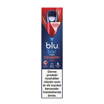 Blu Bar 1000 Strawberry Ice 20mg