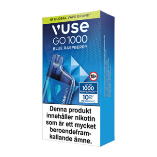 Vuse GO Box 1000 Blue Raspberry 10mg