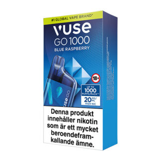 Vuse GO Box 1000 Blue Raspberry 20mg