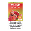 Vuse GO Box 1000 Strawberry Kiwi 20mg - Fraktfritt - Minprilla.se