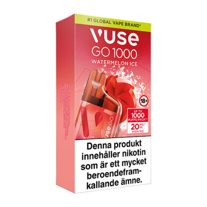 Vuse GO Box 1000 Watermelon Ice 20mg 3