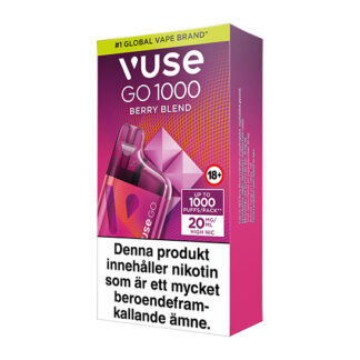 Vuse GO Box 1000 Berry Blend 20mg