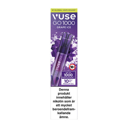 Vuse GO 1000 Grape Ice 10 mg 2