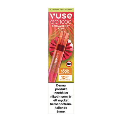 VUSE GO 1000 Strawberry Kiwi 10mg 2