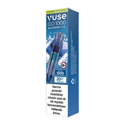 Vuse GO 1000 Blueberry Ice 20mg