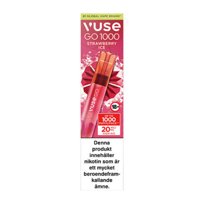 Vuse GO 1000 Strawberry Ice 20mg 2