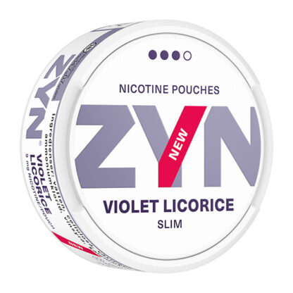 ZYN Slim Violet Licorice Strong 3