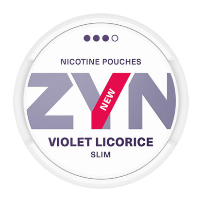 ZYN Slim Violet Licorice Strong 2