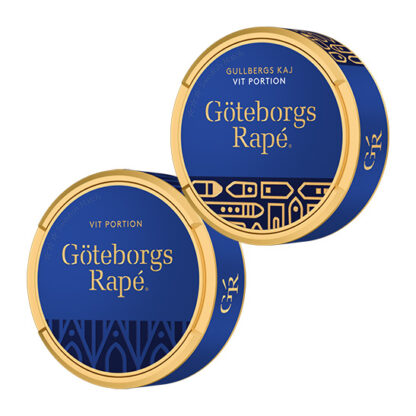 Göteborgs Rapé Mix 2 pack White och Gullbergs Kaj