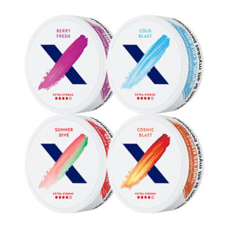 X Extra Strong Mix 4 pack