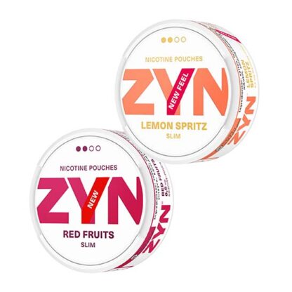 ZYN Slim Mix 2 pack Red Fruits och Lemon Spritz