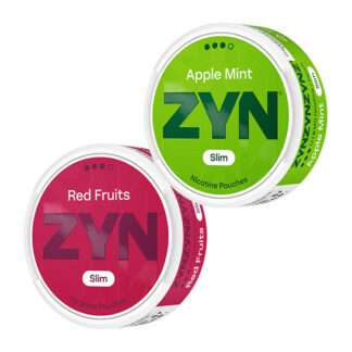 ZYN Slim Mix 2 pack Red Fruit och Apple Mint