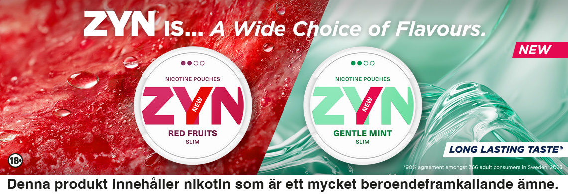 ZYN Wide Choice Brand Page