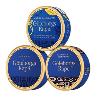 Göteborgs Rape Mix 3 pack White & Gullbergs Kaj & Andra Långgatan