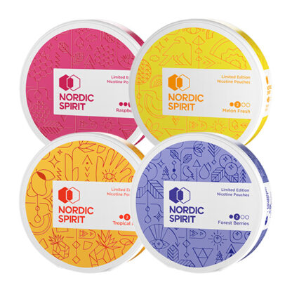 Nordic Spirit Mix 4 pack Bär och Frukt