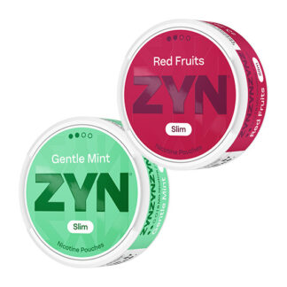 ZYN Slim Mix 2 pack Red Fruit och Gentle Mint